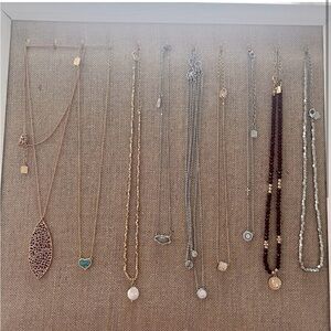 Necklace lot